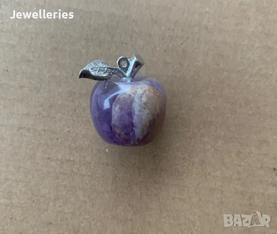 Колие от аметист “Apple”