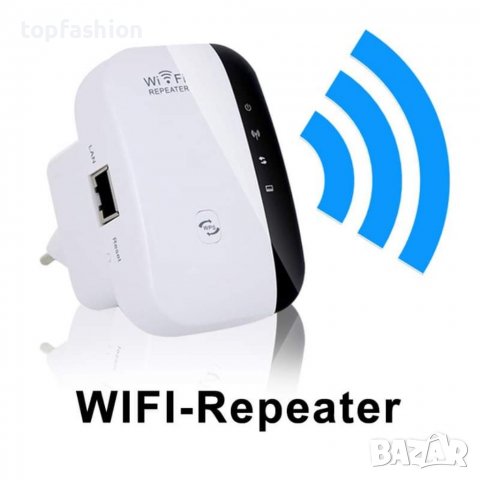 300Mbps WiFi Repeater -Повторител, снимка 11 - Рутери - 38026994
