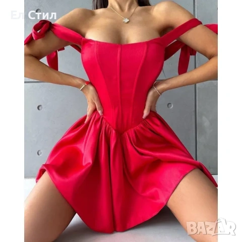 💕Дамска секси рокля с корсет., снимка 5 - Рокли - 53560048