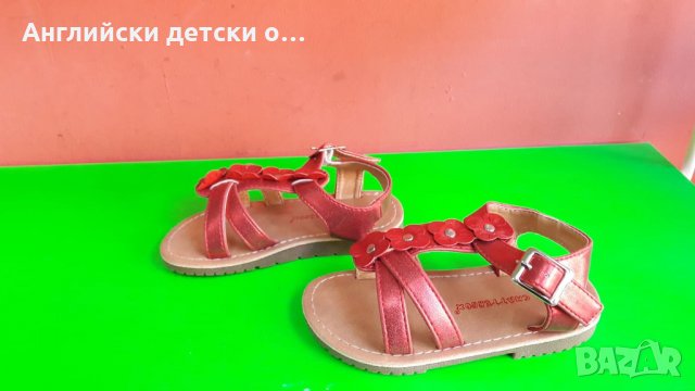 Английски детски сандали, снимка 3 - Детски сандали и чехли - 28485108