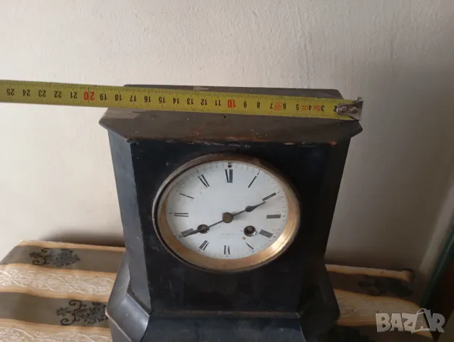 Стар каминен часовник, снимка 3 - Други ценни предмети - 50151685
