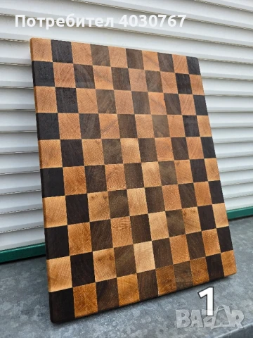 Дъски за рязане "face grain" и "end grain"