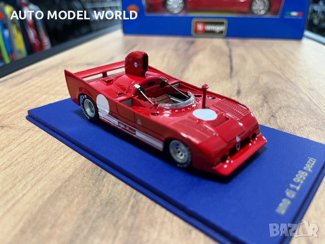 Колекционерски модел количка MODEL MAX ALFA ROMEO SC TURBO 1:43, снимка 3 - Колекции - 51782264
