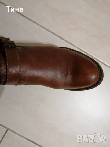 Битуши естествена кожа , снимка 2 - Дамски боти - 48148809