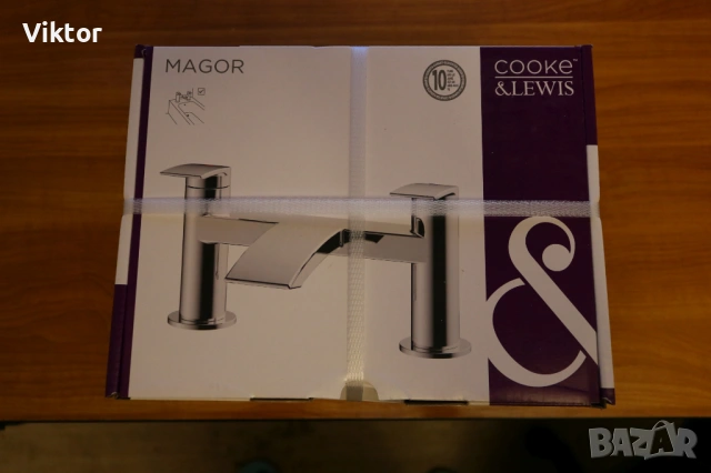 Чисто нов смесител за вана Magor, модерен дизайн, снимка 4 - Други - 53595504