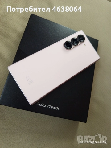 Продавам Samsung Z Fold 6, снимка 5 - Samsung - 52649797