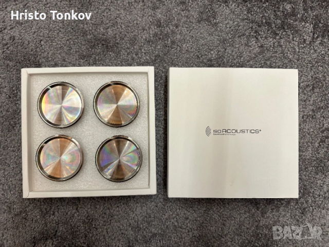 Продавам Isoacoustics GAIA I (4бр.) до 105кг, аудиофилски крака, снимка 6 - Други - 52168926