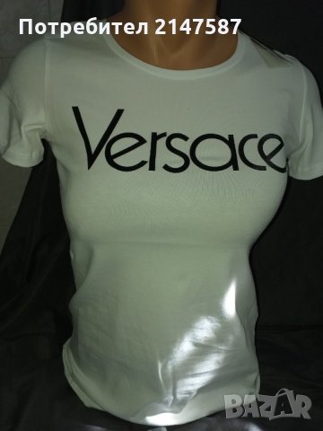 Дамски тениски Versace , снимка 3 - Тениски - 26576896