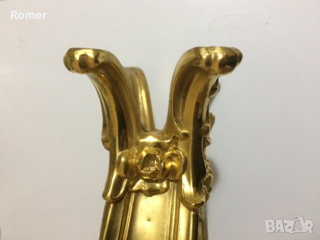 Стар каминен механичен часовник, снимка 5 - Антикварни и старинни предмети - 38552684