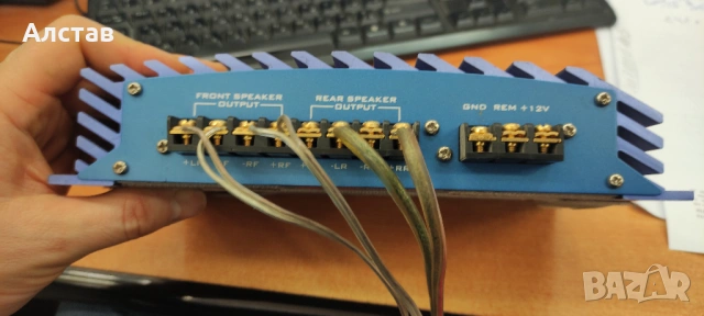 Продавам 4 канален усилвател за кола XP-70, снимка 3 - Ресийвъри, усилватели, смесителни пултове - 53442987