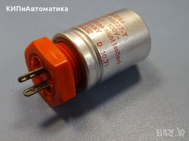 кондензатор Siemens B41111-A9227-T electrolytic capacitors 100V 220MF, снимка 6 - Резервни части за машини - 37654561