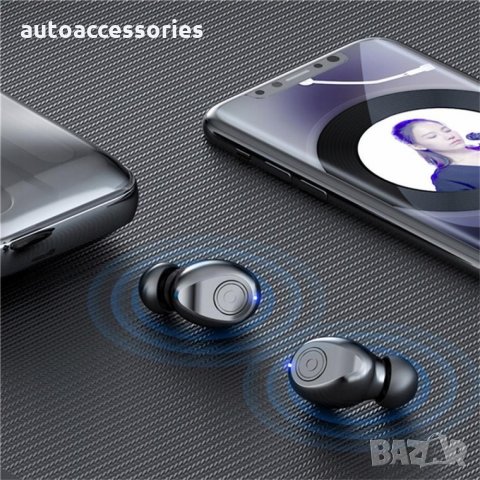 Безжични bluetooth 5.0 слушалки F9+ -5С , черни, снимка 11 - Слушалки, hands-free - 33388116