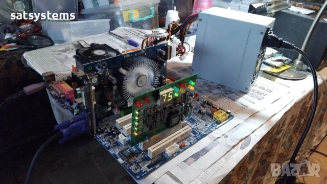 Дънна платка Gigabyte GA-8IG1000 Socket 478 CPU+FAN+RAM, снимка 9 - Дънни платки - 52258552