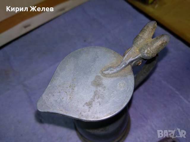 Стара МАРКОВА НЕМСКА КОЛЕКЦИОНЕРСКА ЦИНКОВА КАНИЧКА МАЙСТОРСКА ИЗРАБОТКА с ЕТИКЕТ и МАРКИРОВКА 42685, снимка 13 - Колекции - 43949381