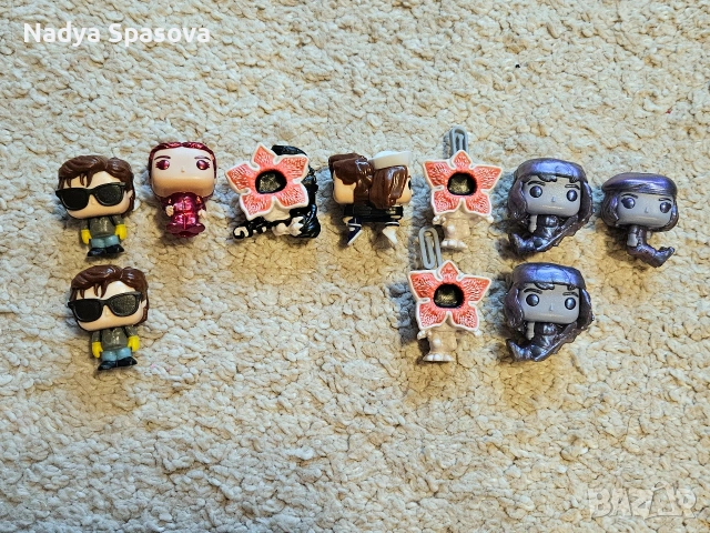 фигурки от колекцията Kinder joy Stranger things