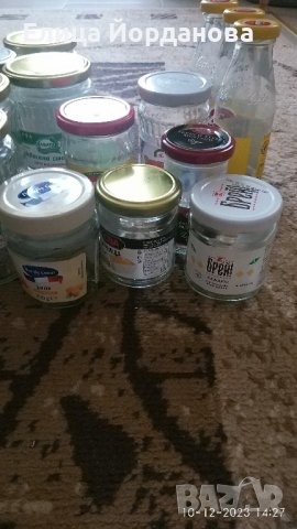 стъклени буркани и бутилки, снимка 3 - Буркани, бутилки и капачки - 43350969
