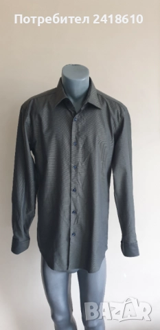 Hugo Boss H - HANK - kent- C1-214  Slim Fit Mens Size - 42 /16 /1/2 L НОВО! ОРИГИНАЛ! Мъжка Риза!