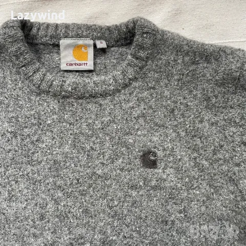 Вълнен пуловер Carhartt, снимка 2 - Блузи с дълъг ръкав и пуловери - 47912818