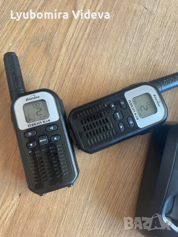 Радиостанции със зарядно Binaton Terrain 650, снимка 8 - Друга електроника - 50916570