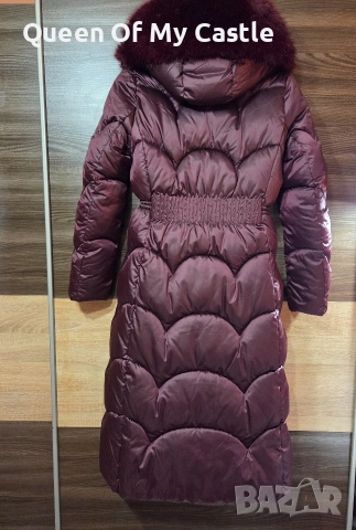 Красиво зимно яке бургунди , снимка 5 - Якета - 53025358