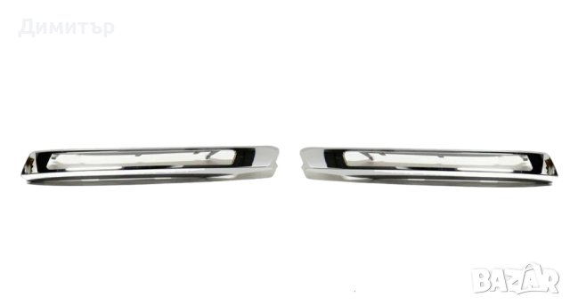 Хромирано капаче/лайстна за дневна светлина Mercedes GL X164 09-12, снимка 3 - Части - 42945003