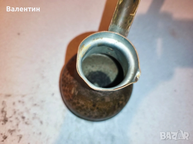 Бакърено джезве 3, снимка 6 - Други ценни предмети - 52742610