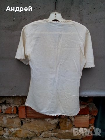 Стара дамска кенарена риза,блуза, снимка 4 - Други ценни предмети - 28929043