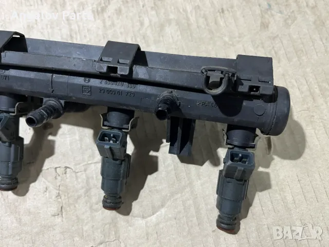 Бензинова рейка с дюзите за VW Lupo 1.0, снимка 6 - Части - 48580627