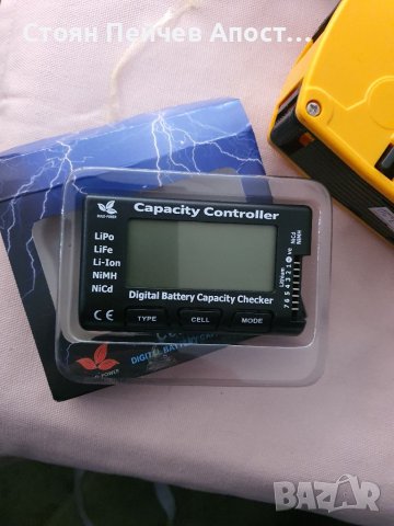 Fly RC Cellmeter 7 Digital Battery Checker Контролен тестер за напрежение за LiPo Li-ion NiMH Nicd б, снимка 1 - Друга електроника - 39672106