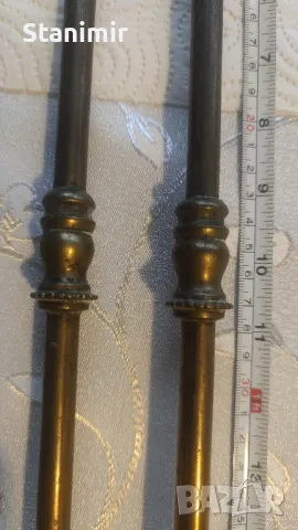 Аксесоари, прибори за камина бронз, снимка 4 - Антикварни и старинни предмети - 48874503