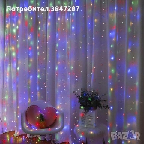 Коледни лампички с 300Led лампи , снимка 3 - Декорация за дома - 52285913