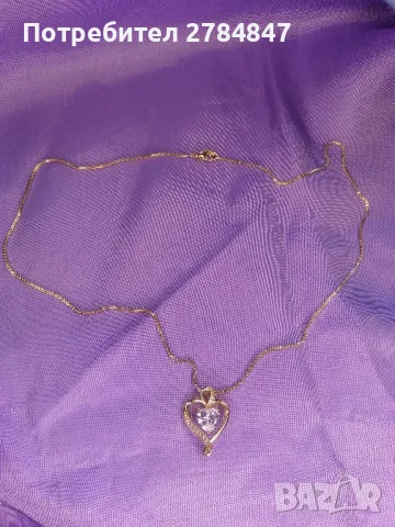 Колие с кристали , снимка 4 - Колиета, медальони, синджири - 49758620