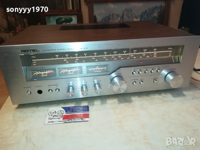 ROTEL RECEIVER-ВНОС ENGLAND 0202241127, снимка 4 - Ресийвъри, усилватели, смесителни пултове - 44096848