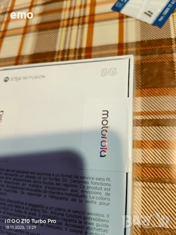 Motorola Edge 60 Fusion 100% нов, снимка 2 - Motorola - 52455311