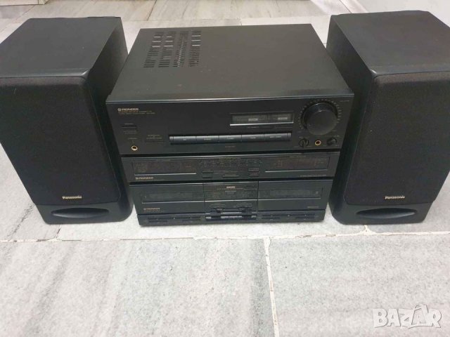 Аудиосистема Pioneer DC-Z82 с две тонколони Panasonic. Комплекта за 160лв. Има страхотен звук. Систе