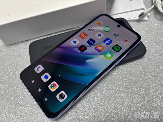 ПОРЪЧАН! Като нов! с Гаранция! Смартфон Xiaomi Redmi 15, 6GB, 128GB, Sandy Purple, снимка 8 - Xiaomi - 52321521