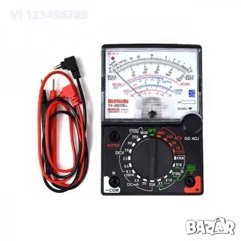 Мултиметър Yx-360tr N мултитестър мултисет комбиниран уред, снимка 3 - Други инструменти - 52271249