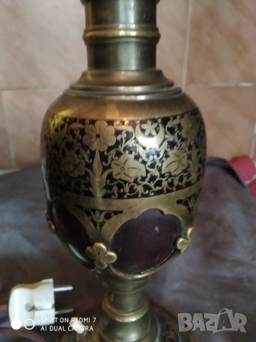 стара настолна лампа, снимка 3 - Настолни лампи - 33341680