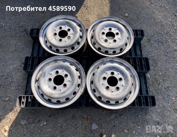 4бр.Оригинални железни джанти 15цола 5x130 за Mercedes Sprinter,Vw LT