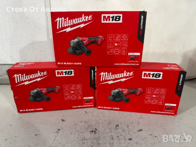 Ъглошлайф Milwaukee M18BLSAG115XPD, снимка 5 - Други инструменти - 49219298