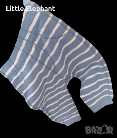 Джогерче за 3-6 мес момченце бяло и тъмно синьо голямо райе,Англия/ново