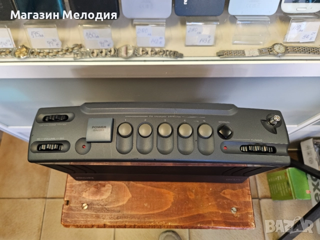 Радио Philips AE 2300/00 В перфектно техническо и много добро визуално състояние., снимка 6 - Радиокасетофони, транзистори - 52811747