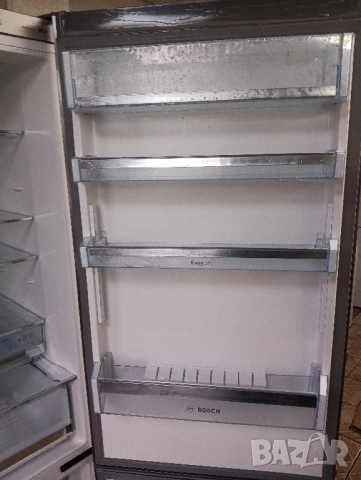 XXL комбиниран иноксов хладилник с фризер Бош Bosch A+++ 2 години гаранция!, снимка 6 - Хладилници - 51993706
