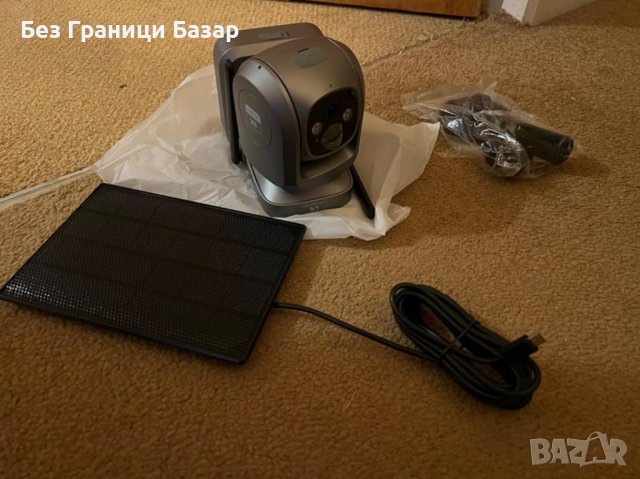Нова K&F Concept 2K 3MP WiFi Сигурност Камера - Соларно Захранване, IP66, PTZ, снимка 9 - Други - 43571031
