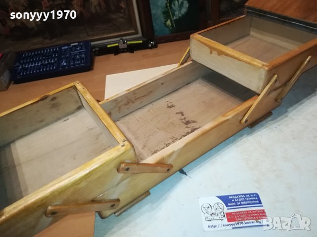 ДЪРВЕНА КУТИЯ ОТ ШВЕЦИЯ 2312231737LNWC, снимка 6 - Антикварни и старинни предмети - 43526597