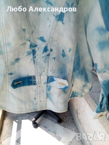 Дамско дънково яке размер М ново., снимка 8 - Якета - 37155969