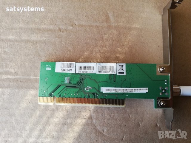 Asus WL-138G R1.23 WiFi Adapter Card PCI, снимка 7 - Мрежови адаптери - 36724906