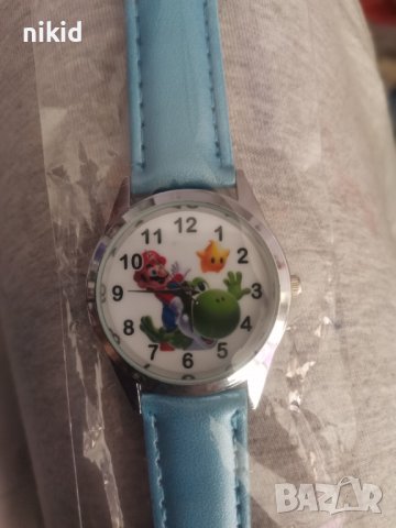 Супер Марио Super Mario 3 цвята  детски ръчен часовник, снимка 8 - Детски - 33541521