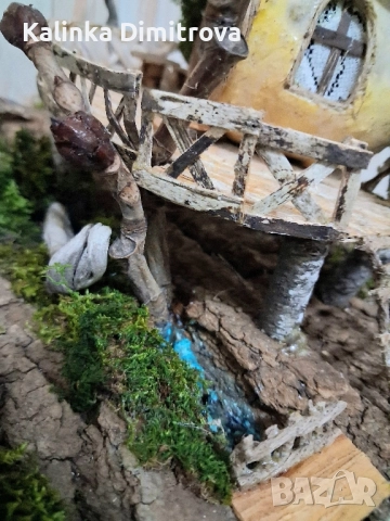 Къщичка на дърво-ръчна изработка., снимка 15 - Декорация за дома - 52339110