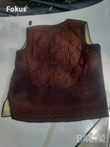 Стара възрожденска дреха елек елече антерия носия, снимка 5 - Антикварни и старинни предмети - 53273400